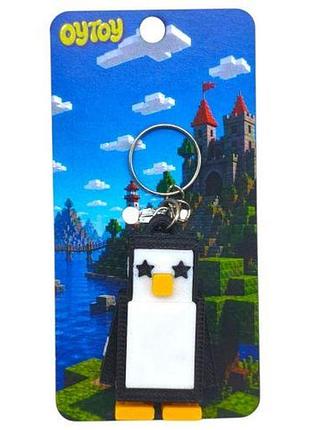Брелок 3d печать "roblox star pigeon / пингвин батл"