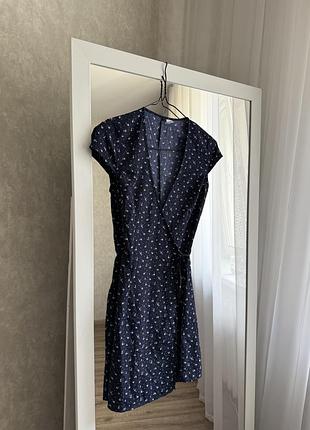 Сукня на запах h&m у квітковий принт