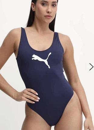 Слитный купальник puma