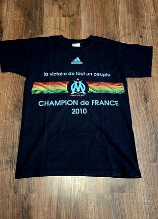 Мужская уникальная футболка jersey adidas marseille оригинал