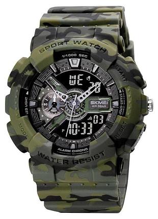 Часы наручные 1688cmgn skmei, camo green
