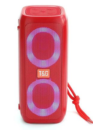 Bluetooth-колонка tg333, c функцией speakerphone, радио, red