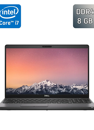 Ультрабук dell latitude 5500 / 15.6" (1366x768) tn / intel core i7-8665u (4 (8) ядра по 1.9 - 4.8 ghz) / 8 gb ddr4 / 256 gb ssd /