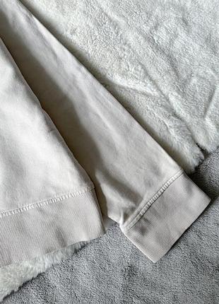 Бежевый свитшот zara 2