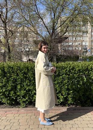 Плащ тренч zara 4