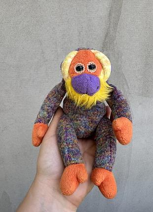 Колекційну плюшеву іграшку ty beanie baby «bananas» the orangutan (орангутанг на ім'я бананас