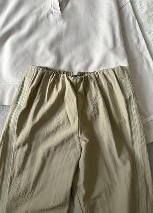 Брюки zara с молниями 4