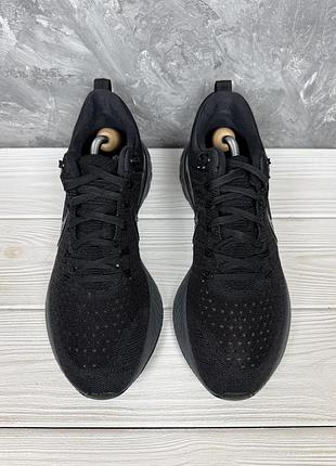 Кроссовки nike react infinity run flyknit 2 black 44/28 см 4
