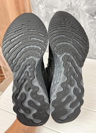 Кроссовки nike react infinity run flyknit 2 black 44/28 см 6