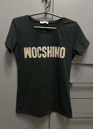 Футболка moschino