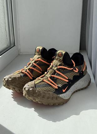 Кросівки nike acg mountain fly low sneaker olive