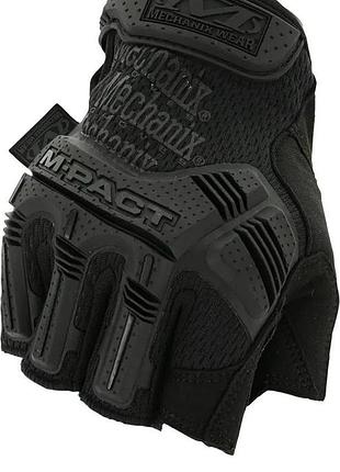 Рукавички mechanix m-pact fingerless black