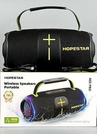 Колонка hopestar h53 pro rgb 70w, 8800mah (26,1*12,6*12,3 см)