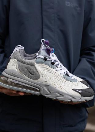 Чоловічі кросівки nike air max 270 react х travis scott