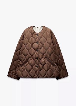 Стьобана куртка zara xl