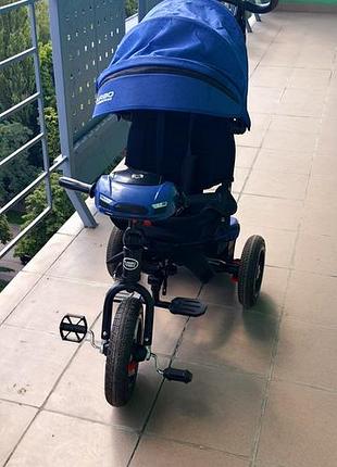 Детский велосипед с родительской ручкой turbo trike