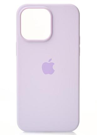Силіконовий чохол origcase "colors" with magsafe для iphone 14 pro max lilac