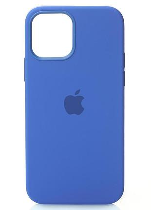 Силіконовий чохол origcase "colors" with magsafe для iphone 12 / iphone 12 pro capri blue