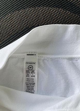 Белые эластичные высокие трусики primark 4