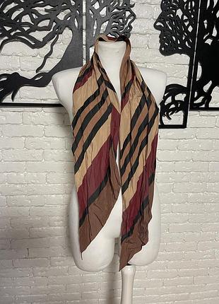 Вінтажна хустка / шарф deboil (made in england) у стилі бренду burberry
