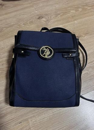 Синій жіночий рюкзак u.s. polo assn. marple
