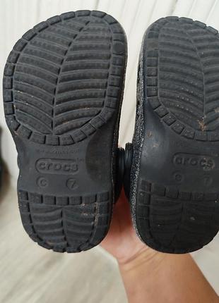 Crocs для девочки c7 24 размер 3