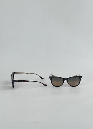 Окуляри жіночі котяче око maui jim lonomea polarized cat eye sunglasses womens dark tortoise italy