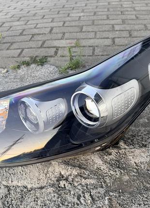 Фара передня ліва kia sportage 2015-2021, led-drl, ксенон, ориінал, б.в., 92101f1110,92101-f1110