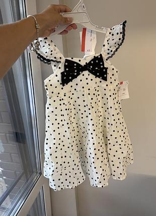 Сукня в горошок 92 см zara/next/carters