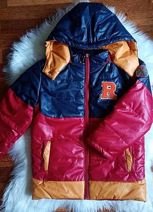 Зимняя куртка abesa coat club для мальчика (размер 116-122 см / 6-7 лет)