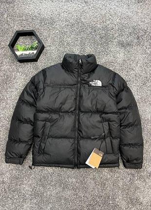 Мужская зимняя куртка пуховик the north face оверсайз до -25*с тнф черная xl (b)