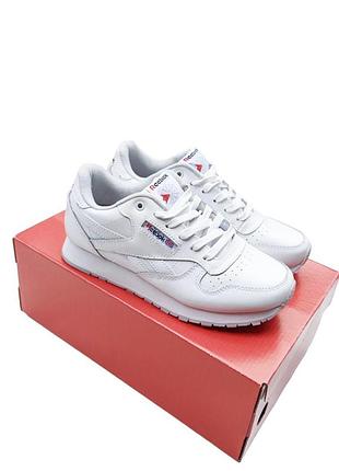 Чоловічі кросівки reebok classic білі
