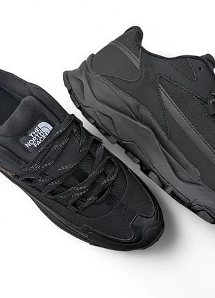 Мужские термо кроссовки the north face tnf черные 45(29см)