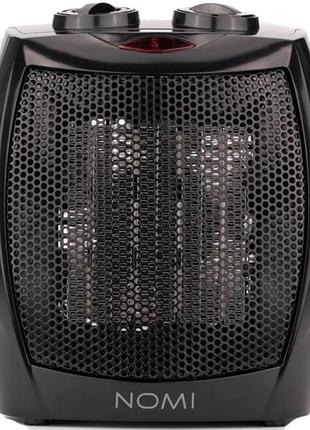 Тепловентилятор nomi sfh-06 1500 вт чорний 5273372