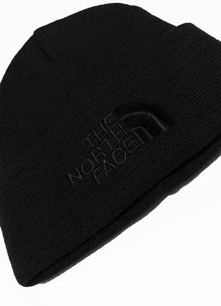 Шапка tnf чорна 5