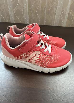 Дитячі кросівки для дівчинки  decathlon newfeel soft 140