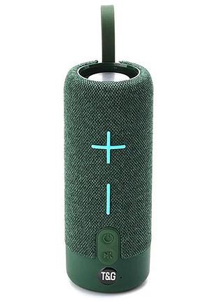 Bluetooth-колонка tg619, c функцией speakerphone, радио, green