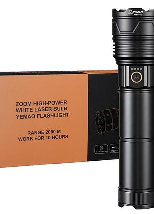 Фонарь yemao ym-g33-2 tg 40w, 3x361350, зу type-c, zoom