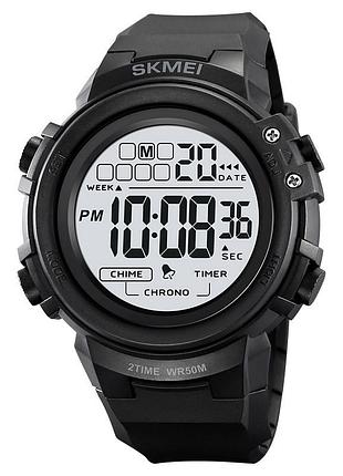 Часы наручные 2260bkwt skmei, black-white