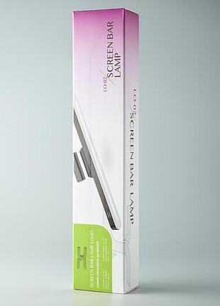 Led-лампа скринбар dc lo-02 для монитора/компьютера на клейкой основе (1200mah) черный
