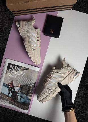 Женские кроссовки adidas marathon beige