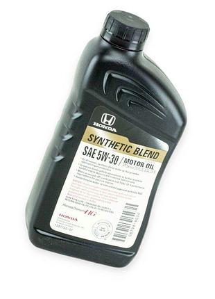 Олива моторна honda 5w-30 synthetic blend us 1л
