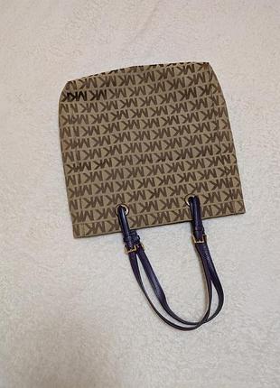 Сумка-тоут michael kors jet set canvas logo 2