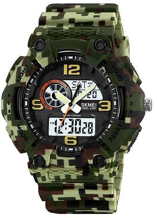 Часы наручные 2397cmgn skmei, camo green