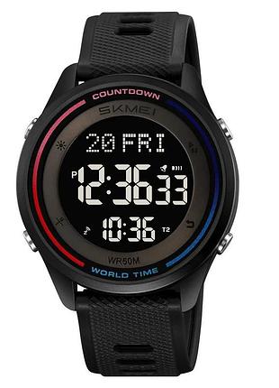 Часы наручные 2348bkbk skmei, black-black