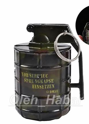 Газова запальничка dm51 у військовому стилі, металева, камуфляж (1463)