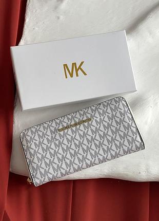 Кошелек michael kors большая надпись белый есть