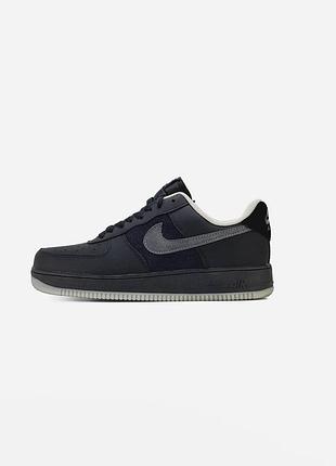 Чоловічі кросівки nike air force 1 low black anthracite