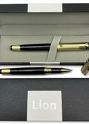 Ручка ролерна подарункова в коробці lion 286