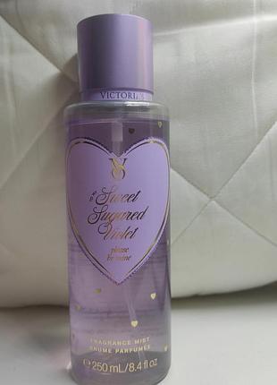 Оригінальний лімітований спрей victoria's secret sweet sugared violet